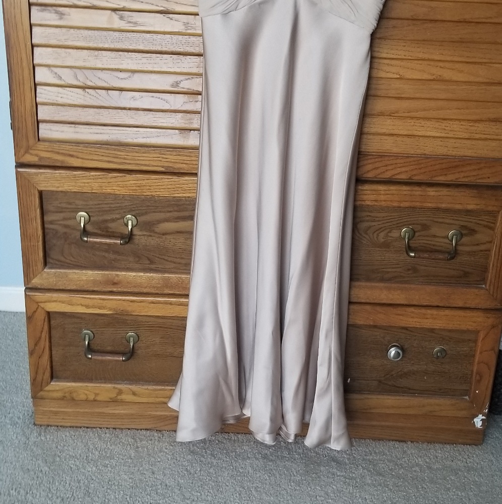 Cocktail dress and shoes and cover up